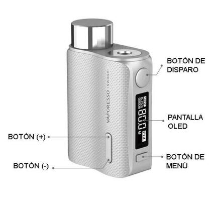 vaporesso swag configurar 