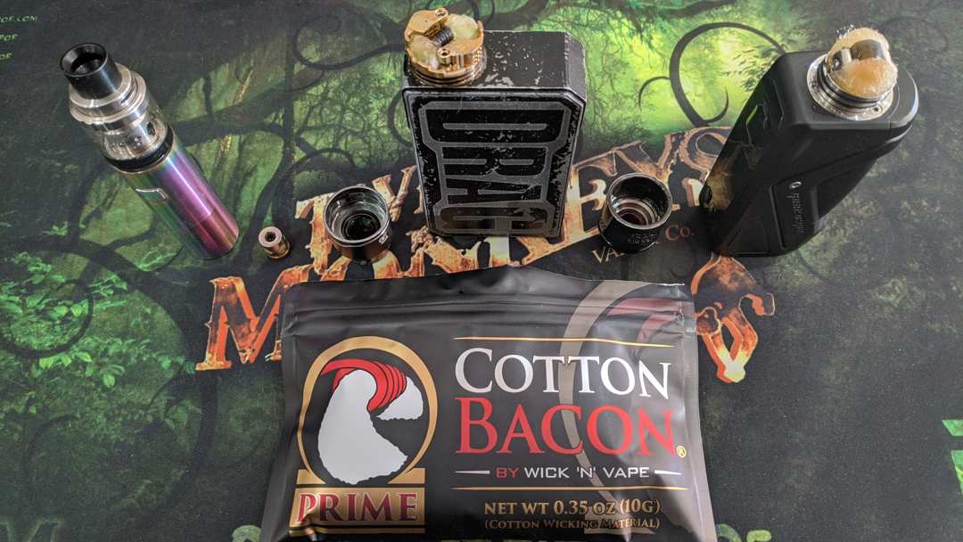 Cambio de algodones, según tu tipo de atomizador