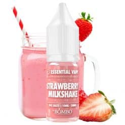 Strawberry Milkshake Essential Vape Nic Salts by Bombo