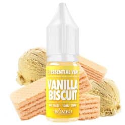 Vanilla Biscuit Essential Vape Nic Salts by Bombo