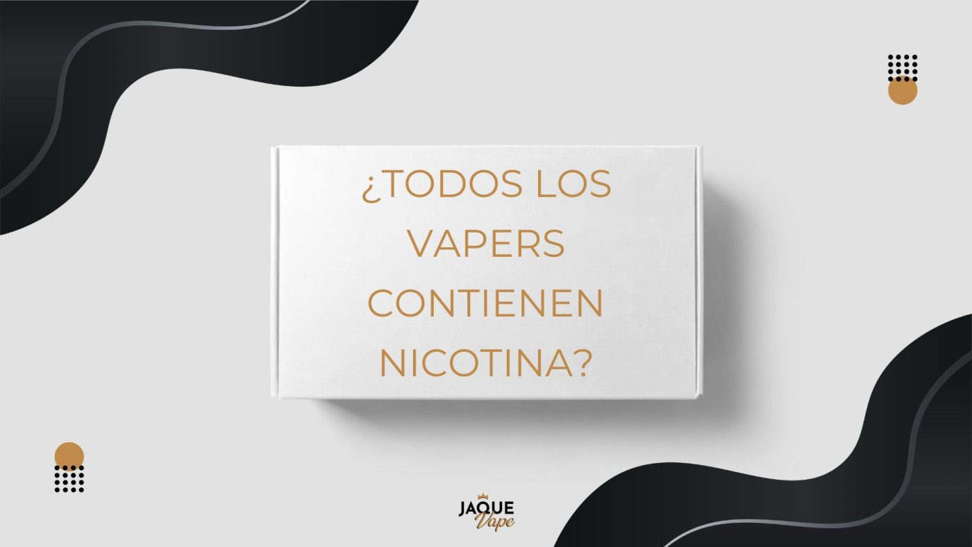 ¿Todos los vapers contienen nicotina? la respuesta es no, no todos los vapers contienen nicotina. Existen diferentes tipos de líquidos para vapear, y algunos de ellos están formulados sin nicotina, lo que permite a los usuarios disfrutar de la experiencia del vapeo sin consumir esta sustancia. Estos líquidos, también conocidos como "e-líquidos sin nicotina" o "zero nic", están compuestos principalmente por una base de propilenglicol (PG) y glicerina vegetal (VG), a los que se les pueden añadir distintos sabores y aromas para mejorar la experiencia del usuario.