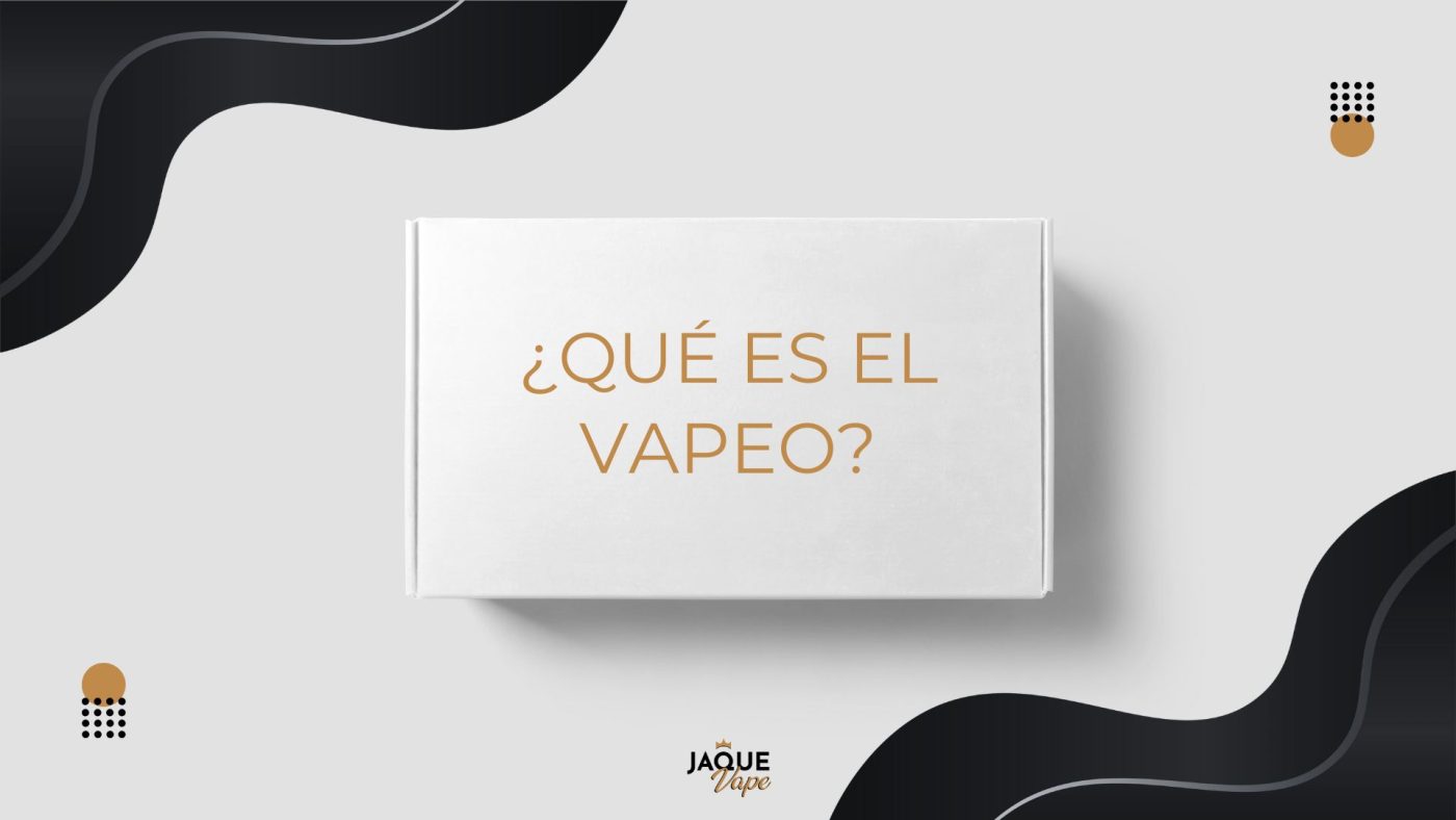 ¿Qué es el vapeo?